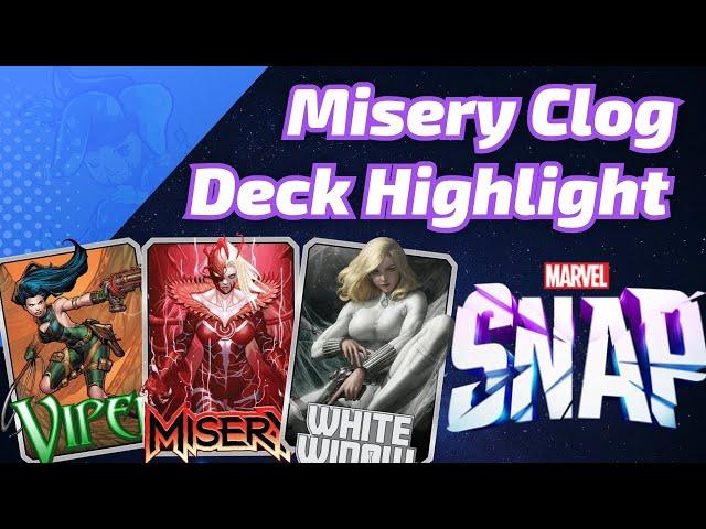 Misery Clog post OTA - White Widow has still got it! | Marvel SNAP Deck Highlight