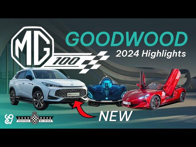 Goodwood Festival of Speed 2024 | MG Highlights: New HS, Cyber GTS, EXE181