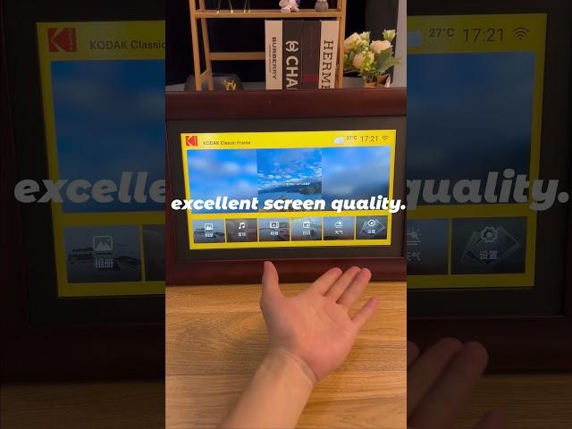 unbox the kodak digital photo frame with me !! #satisfying #digitalframe #dogitalphoto #memories