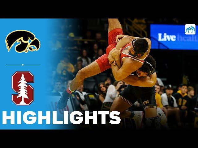 Iowa vs Stanford | NCAA College Wrestling | Highlights - November 09, 2024