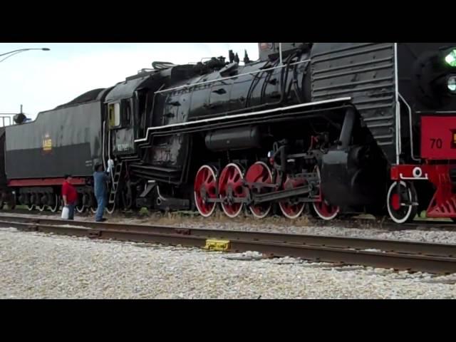 QJ 2-10-2  Iowa Interstate # 7081 Steam Engine!!! Awsome Catch!