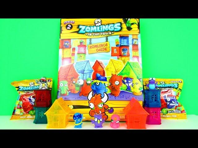 Zomlings Series 2 Collectors Guide Pack + Exclusive Silver Tower & Zomling Figures, Magic Box Int