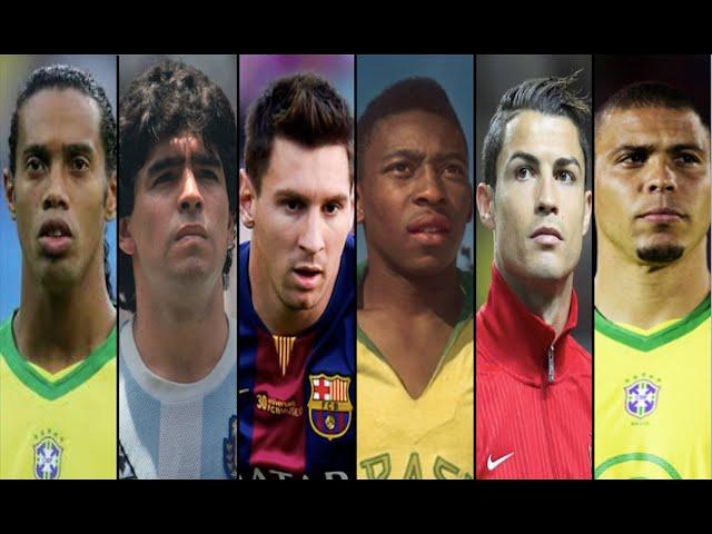 Top 10 Football Dribblers of All time • HD