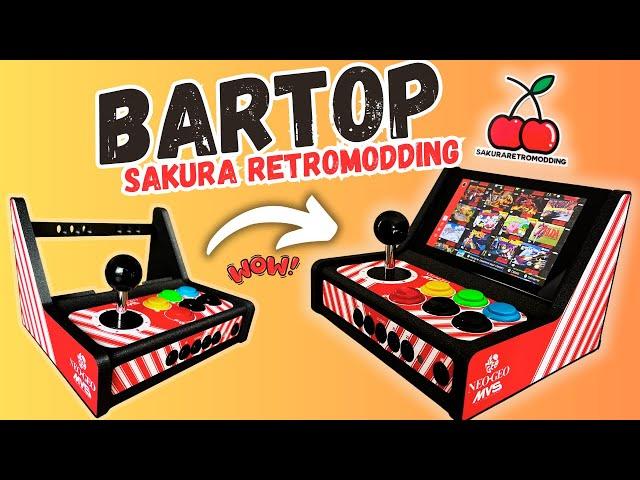 BARTOP SAKURA RETROMODDING: THE BEST FOR YOUR NINTENDO SWITCH