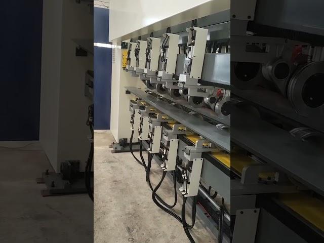 NC slitter scorer for fast change order in corrugated cardboard production machine ---WEST RIVER