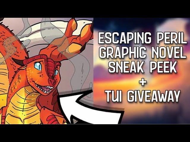 Escaping Peril Graphic Novel SNEAK PEEK + OFFICIAL Signed Giveaway