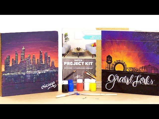 Dremel Hatch Kit - Skyline Pallet Art