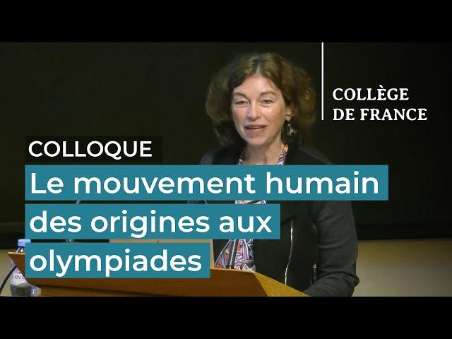 Le mouvement humain des origines aux olympiades (15) - Jean-Jacques Hublin (2023-2024)