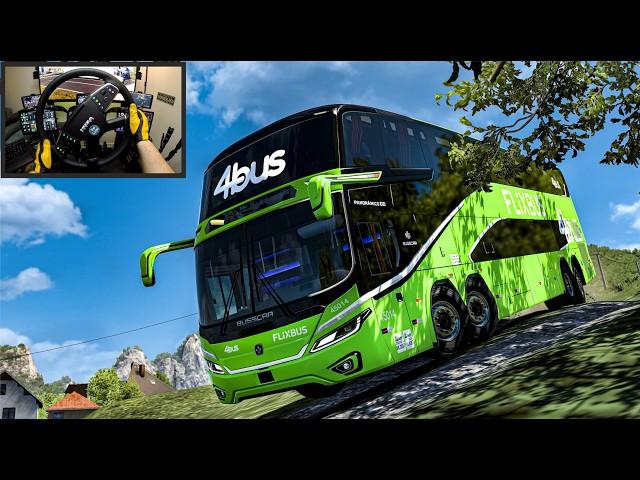 The Most Relaxing Bus Ride Ever | From Cityscapes to Mountain Serenity  - Euro Truck Simulator 2