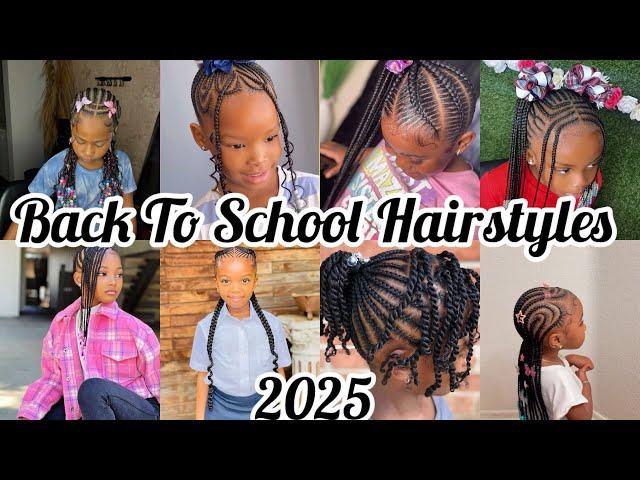 ‼️2025 Best Back To School Hairstyles For Kids️Braids Hairstyles for Girls