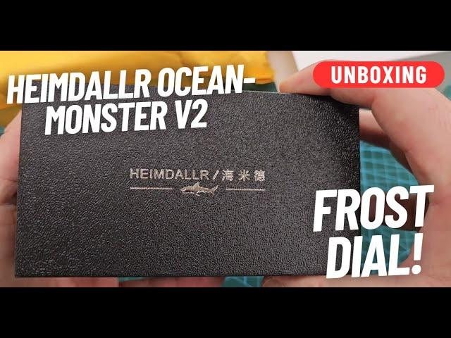 STUNNING 42MM FROST DIAL HOMAGE FROM HEIMDALLR! UNBOXING: OCEAN-MONSTER V2 FROST 42MM AUTO DIVER