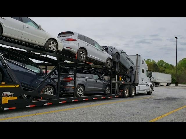Car Hauler ( AvtoVoz) Moshinalarni Qanday Tugri Joylashtirish Va Ogirligini Kantrol Qilish...