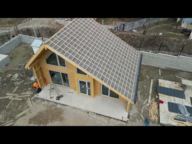 Case din lemn EcoKit - Prezentare Neo House 100 în Slănic Moldova