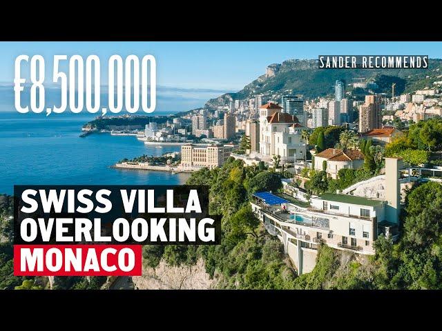 Inside a €8,500,000 Swiss Villa overlooking Monaco