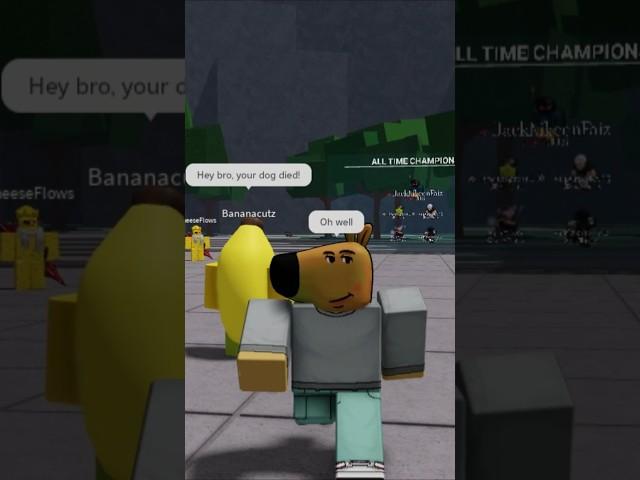 Chill guy plays Roblox #tsb #shorts