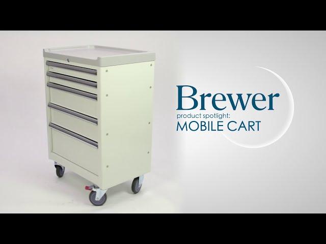 Brewer Mobile Medical Cart