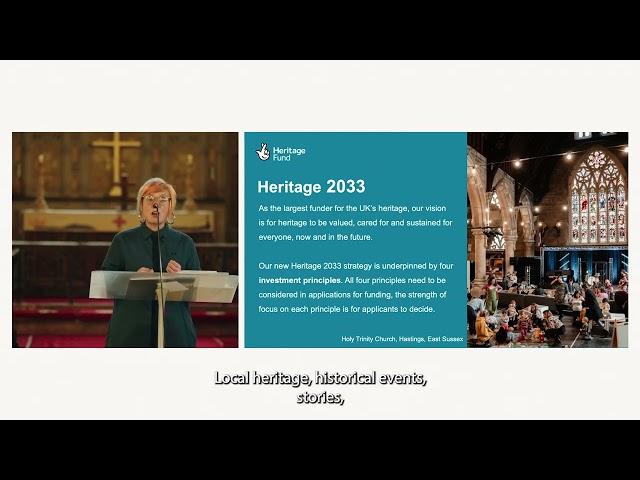 Meet the Funders 2024 - National Lottery Heritage Fund SUBTITLED