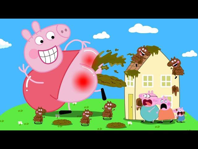 Peppa's Fat Mummy....We won't laugh at you!! | Peppa Pig Funny Animation