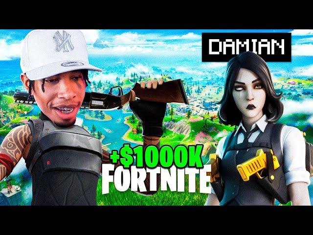 HERMANO DE RDjavi lo enfrenta por MIL Dolares en fornite! pero si pierde...