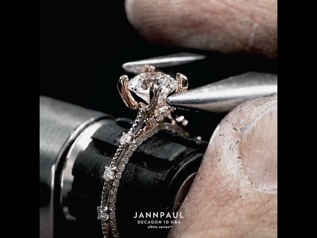 The most unique and intricate Petite Series Diamond Engagement Ring