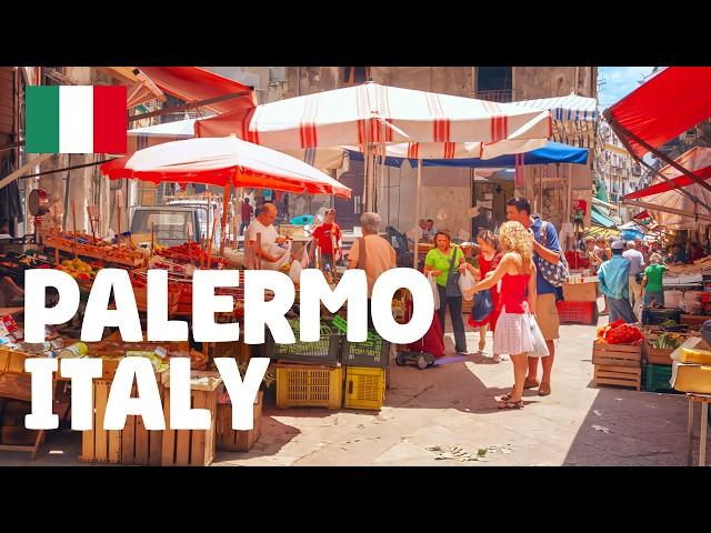 Palermo, Sicily — Italy Walking Tour 4K 