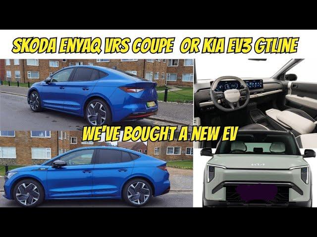 We've bought a new EV - Skoda Enyaq vRs ,  Kia EV3 or Kia Soul