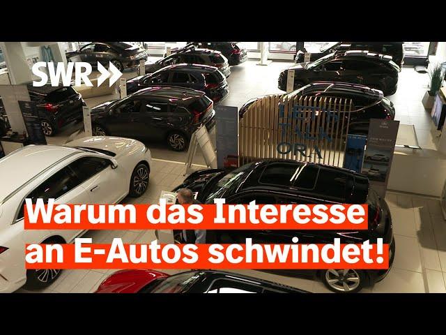 Ladenhüter Elektroauto: Warum die Deutschen den Stecker ziehen | Zur Sache! Rheinland-Pfalz