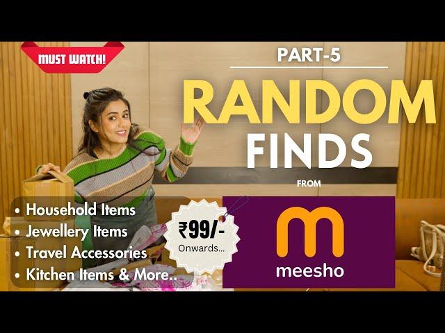 MEESHO *RANDOM FINDS*  | Amazing products | Must have | Honest Review || gimaashi