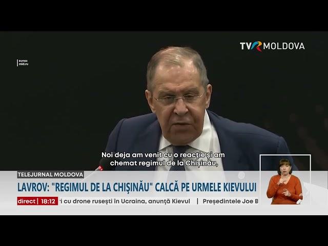 Serghei Lavrov: „Regimul de la Chișinău” calcă pe urmele Kievului