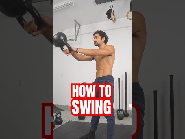 Master the Kettlebell Swing in 3 Simple Steps #howto #kettlebell #workout #swing #fitness #fyp #fy