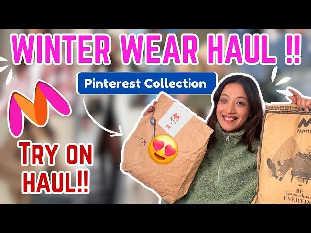 Myntra *HUGE* Winter wear HaulShoes/Sweaters/Cardigans/Velvet kurta sets