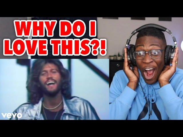 FIRST TIME HEARING Bee Gees - Stayin’ Alive (Official Music Video) REACTION | MUSICAL GENIUSES!