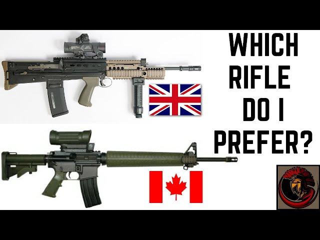 What Army service rifle do I prefer? | Canadian C7A2 or British L85A2