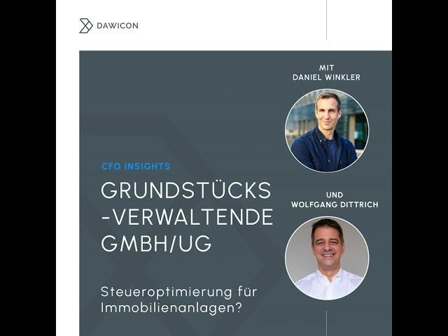 #83 GRUNDSTÜCKSVERWALTENDE GMBH/UG - Die STEUEROPTIMIERUNG für IMMOBILIENANLAGEN? - Mit WP StB Wo...