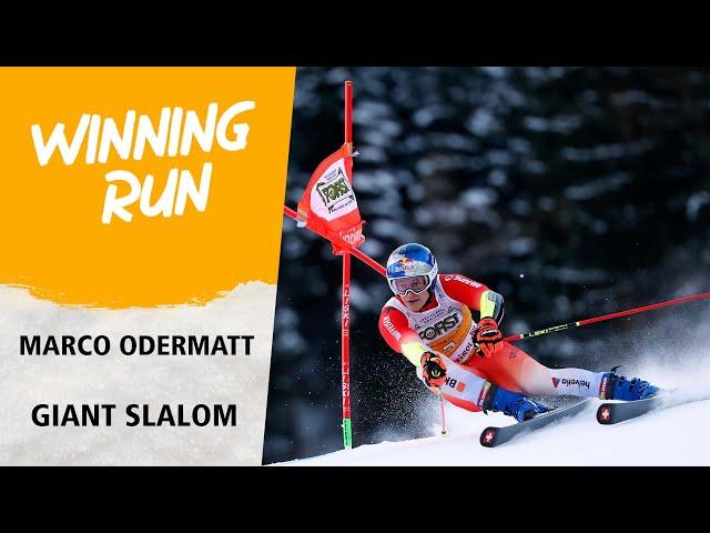 Odermatt recovers from 3rd place to top spot in Alta Badia GS | FIS Alpine World Cup 24-25