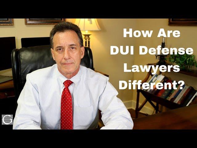 Are DUI Lawyers Different From the Typical Criminal Defense Attorney?