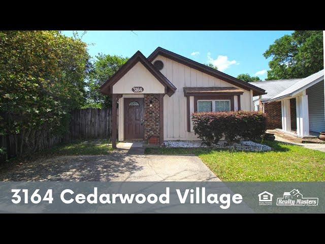 3164 Cedarwood Village Lane, Pensacola, FL 32514 rental house tour