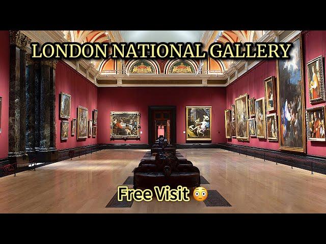 London National gallery/ Art Museum(Free Visit)️ [4K]