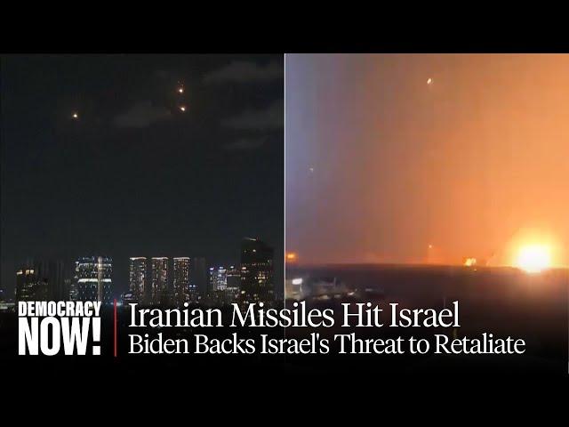 Regional War Feared as Biden Backs Israel's Threat to Retaliate After Iranian Missile Attack