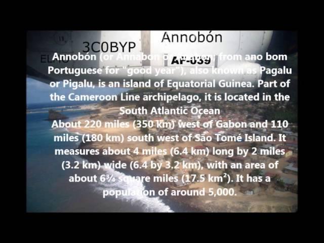 3C0BYP Annobon Island Equatorial Guinea