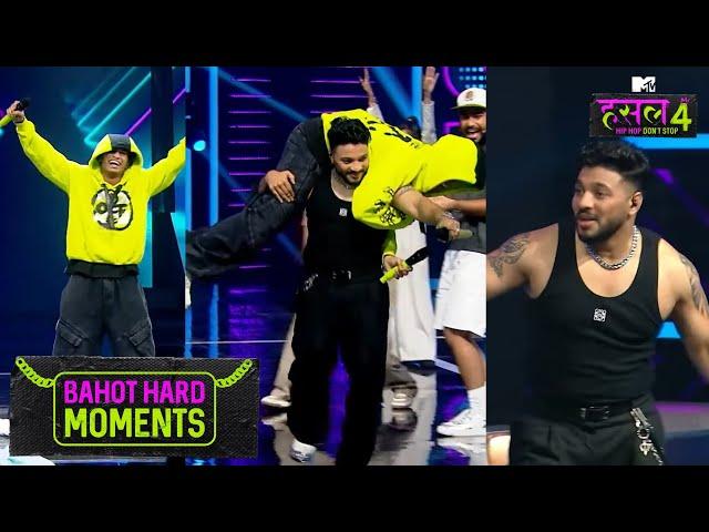 99Side के 'Chowk Pe' वाली performance के बाद Raftaar के उठा लिखे अपने कंधे पर! | MTV Hustle 4
