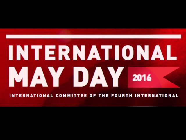 Joe Kishore's contribution to May Day 2016