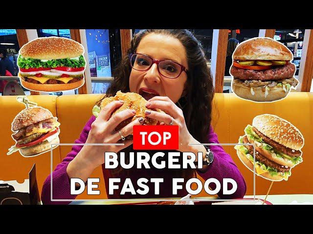 CEL MAI BUN BURGER DE FAST FOOD -  McDonald's, Burger King, Oro Toro sau BOSS?