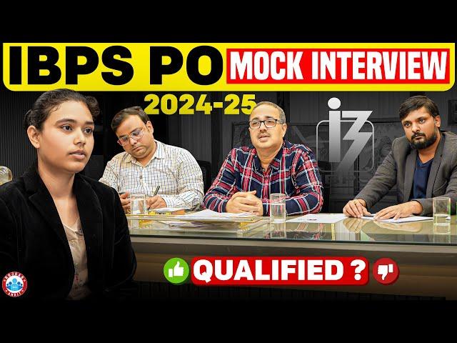 IBPS PO Mock Interview 2025 |  IBPS PO Mock Interview Questions | Neha Kumari Interview IBPS PO