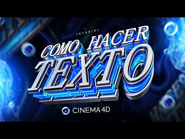 "Domina el Texto 3D para Flyers en Cinema 4D: Tutorial Definitivo para Diseñadores"