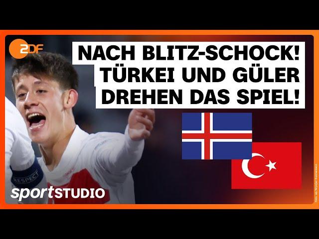 Island – Türkei | UEFA Nations League, 4. Spieltag Saison 2024/25 | sportstudio