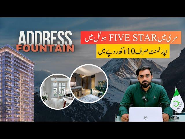 Address Fountain Nathia Gali | Luxury High-Rise Apartments | Mega Investment Opportunity in Murree