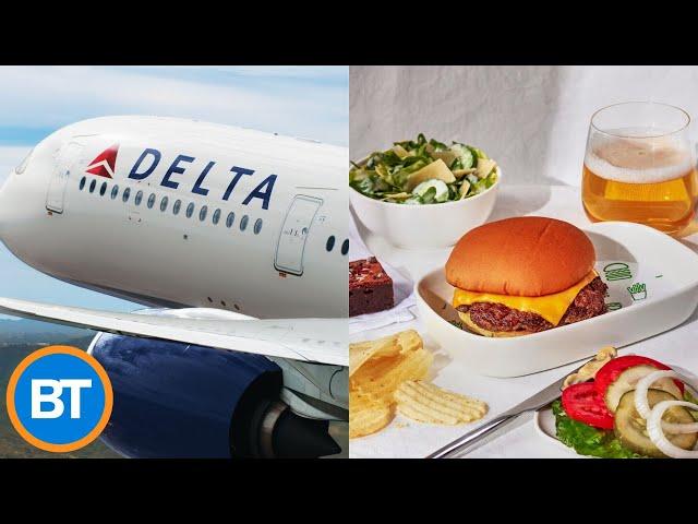 Delta passengers are now able to get their Shake Shack fix in the sky