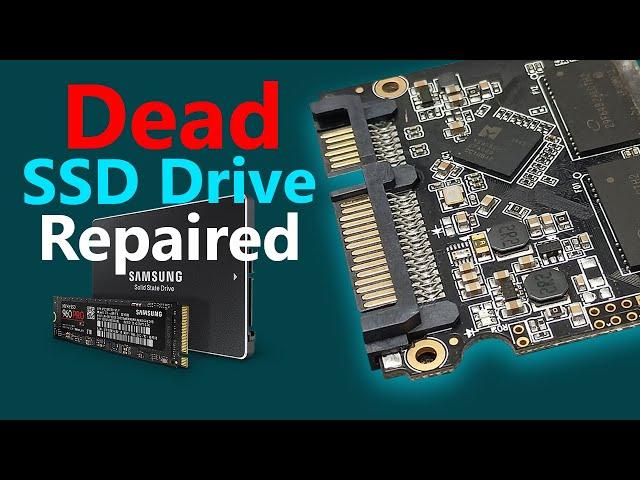 How to repair Dead SSD drive || how to data recovery from SSD drive