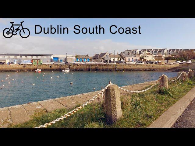 Dublin South Coast : 4K Virtual Bike Ride Ireland